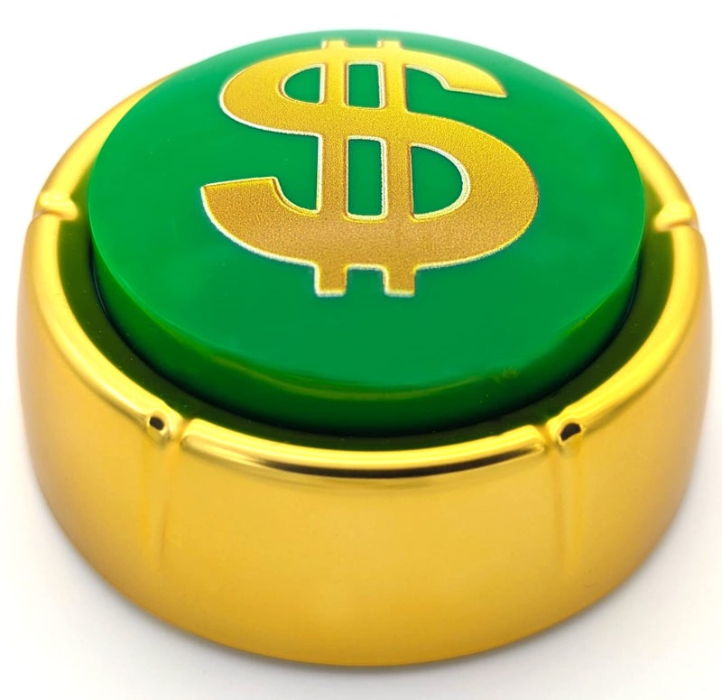 Sound RX The Money Button | Ka-Ching! Cash Register Sound Effect Button (Batteries Included) Entrepreneur Back to School Office Sales Marketing Gag Gift Hype Nut - Image 1